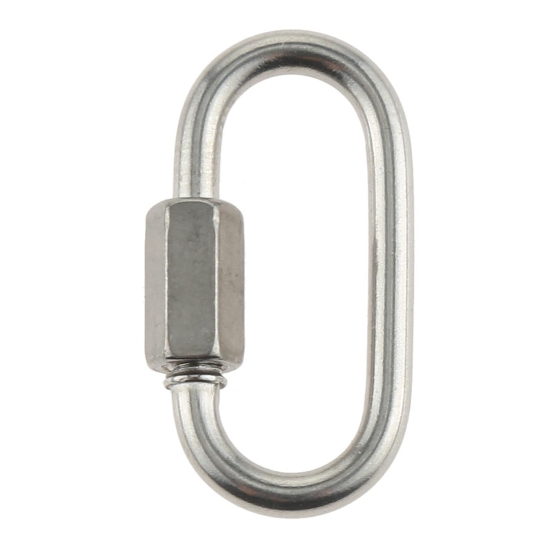 Mgoodoo 316 Stainless Steel Ring Catch, Quick Link, O-Shaped Carabiner,
