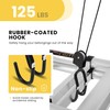VIVOHOME Kayak Hoist 2-Pack, Overhead Garage Storage Pulley System for
