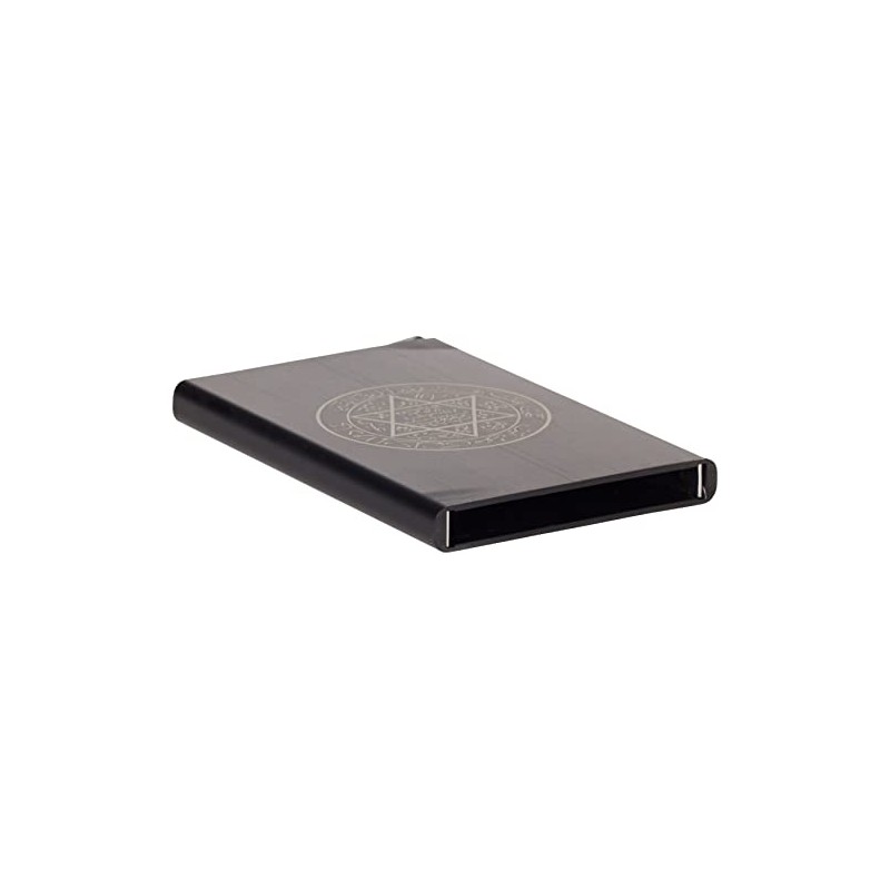 Ani Yuzuk Men's Romeo Travel Accessory-Envelope Card Holder, Black, black