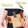 DOITOOL Multipurpose Heavy Duty Scissors: Metal Cutting Scissors Straight Shears