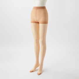 Gunze Sabrina Tough Stockings, 3 Pairs of Same Color, Women's, New Model Nudevege, M–L