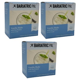 BariatricPal 15g Pea Protein Dairy-Free Shake - Vanilla (3-Pack)