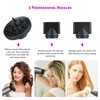 Ionic Hair Dryer with 3 Nozzles Diffusers 3 Heat Settings