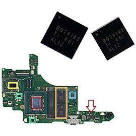 Hallwayee BQ24193 USB-C Power Charging Control IC Chip Replacement for Switch Motherboard                                                             