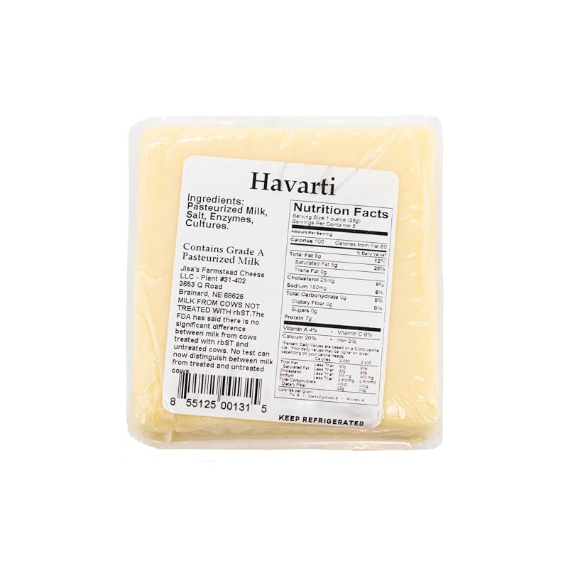 Havarti | 3-Pack | 8 oz Each | Artisan Cheese