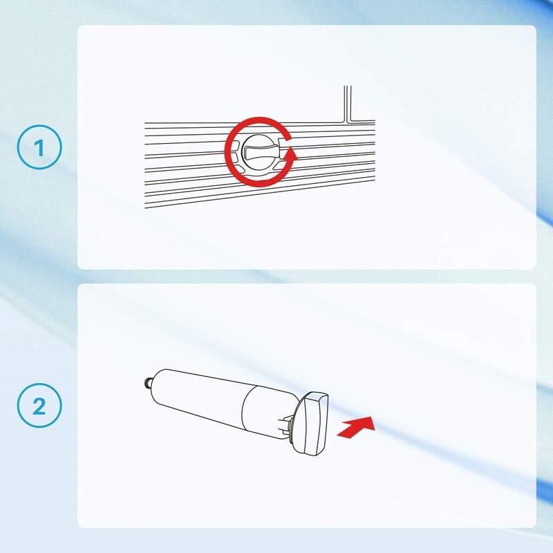 SpiroPure SP-WP500 NSF Certified Refrigerator Water Filter Replacement for 4396508,