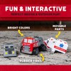 Magnetic Build-A-Truck Fire and Rescue Magnetic Toy Play Set, 6