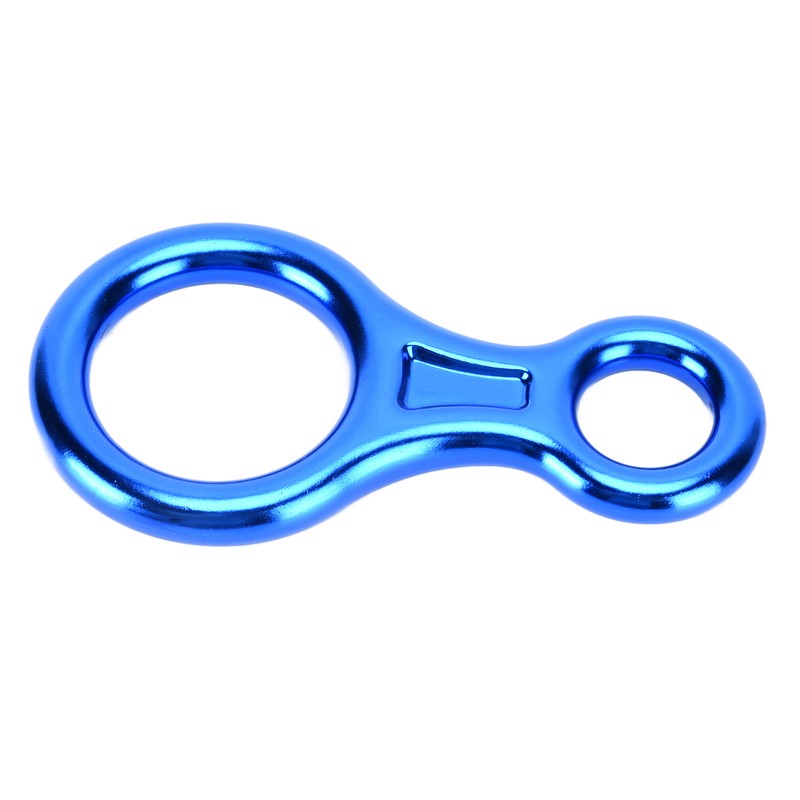 Descender Figure 8 Shape Aluminium Alloy 45KN Descent Abseiling Device
