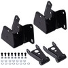 maXpeedingrods 4” Lowering Drop Kit Shackles & Hangers for Ford