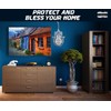 TALISMAN4U Hamsa Wall Decor Home Blessing Jerusalem Blue Oriental Design