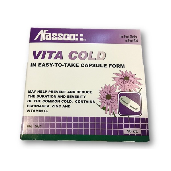 Afassco 581 Vita Cold Capsules - 50 / BX