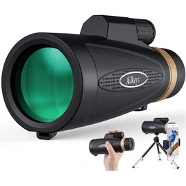 Allkeys Monocular 16x55 Telescope Adults with Tripod-HD Monocular Day & Low Night Vision