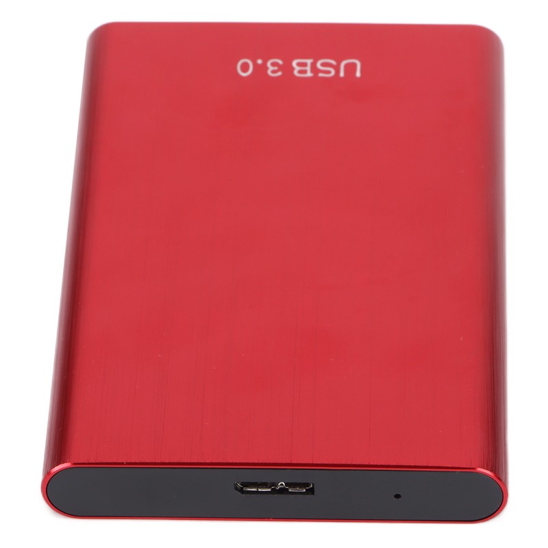 2.5in External Hard Drive USB 3.0 Aluminum Alloy Rounded Shell