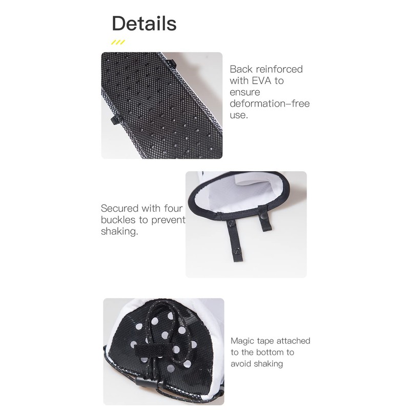 Lightweight External Hiking Pole Storage Bag Fish Bone Pocket Opening