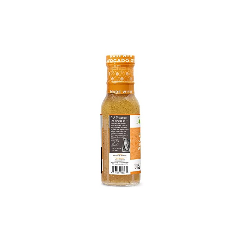 Primal Kitchen Sesame Ginger Vinaigrette & Marinade Salad Dressing made