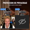 Webcam, Camara Web 2K con Micrófono, HD 1080p, Enfoque Automático,