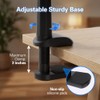 Soporte de cama con clip para teléfono celular, con agarre