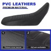 xitomer Motorcycle Leather Lower Seat Cover Comfort Cushion Fit For