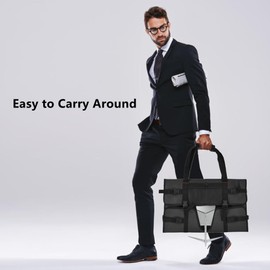 YOPOTIKA Protective Case for 24 Inch LCD Screens 70 x 55 cm Modern Black, black, Modern