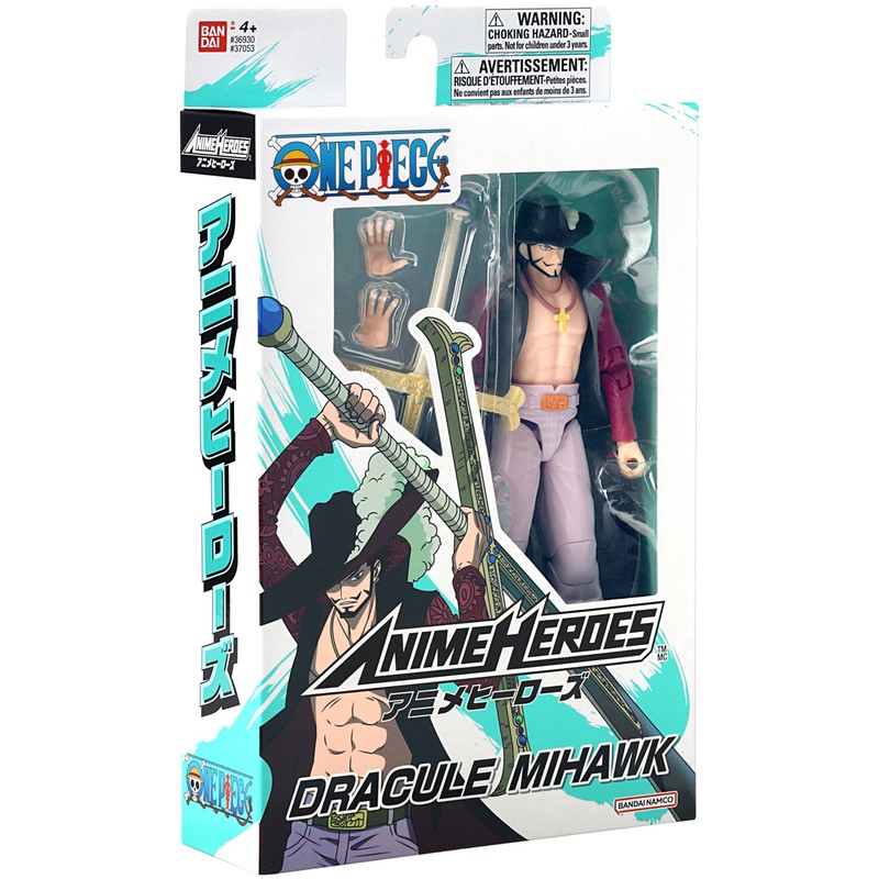 ANIME HEROES - One Piece - Dracule Mihawk Action Figure