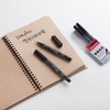Line Plus 4000 Calligraphy Pen Set (4 Types) Handwriting Practice
