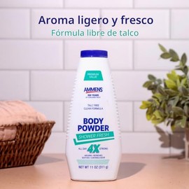 Ammens Ammens Powder Shower Fresh 11oz (talc Free), 11 Ounce