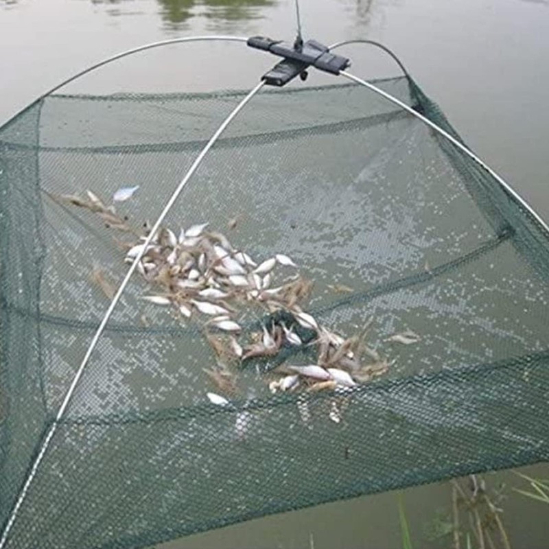Trampa de Cebo de Pesca Trampa Plegable para pececillos Cangrejo