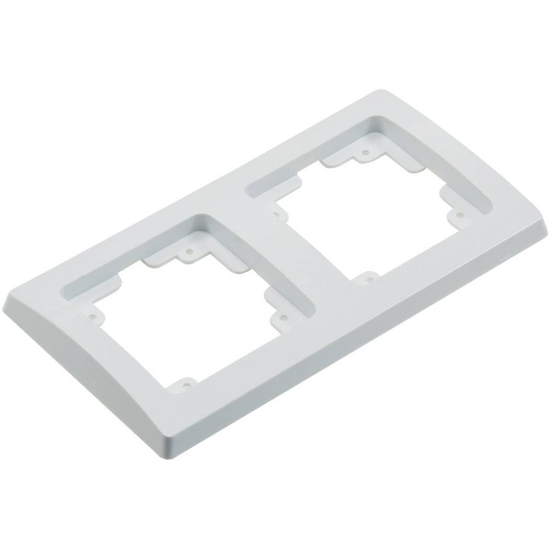 Delphi 2-Way Socket Flush-Mounted 2 x Earthing Contact Sockets with