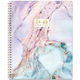2024-2025 Monthly Planner - Planner 2024-2025, Jan.2024 - Dec.2025, Monthly Planner 8.5'' x 11'', 2 Year Monthly Calendar with Monthly Tabs, Back Pocket