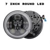 JESUO PAIR 7" inch Round LED Headlights High/Low Beam For
