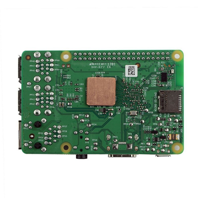 Easycargo Raspberry Pi 4 Heatsink Kit Aluminum + Copper +