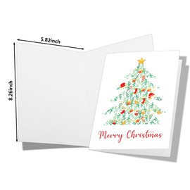 Christmas Gifts for Women Men, Stocking Stuffers for Adults Kids,Christmas Cards with Envelopes, Holiday Gifts for Coworkers Family Friends White Elephant Gifts Secret Santa Gift Ideas Merry Christmas