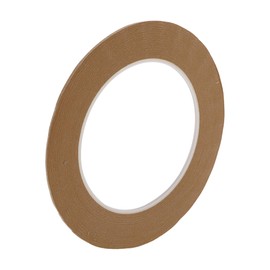 INFINAUTO Masking Tape, 0.06 Inches x 32.8 Yards DIY Car Auto Paint Painters Tape Brown, 1 Pc