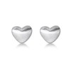 Miore Earrings for Kids studs Heart 925 Sterling Silver