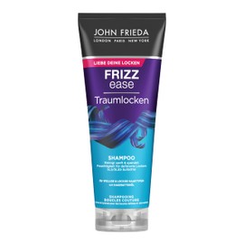 John Frieda Frizz Ease Dream Curls Shampoo, 1 Pack (1 x 250 ml), Cleans and Moisturises, Defines and Strengthens Curls, with Abyssinian Oil