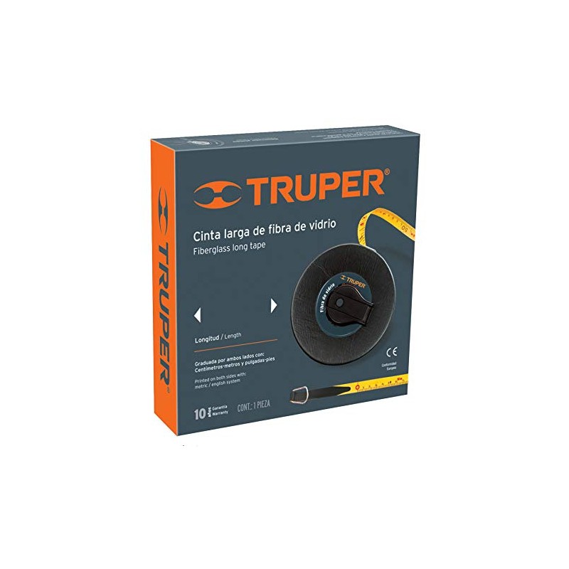 Fiberglass Long Tape Rules, Metal Casing 164'