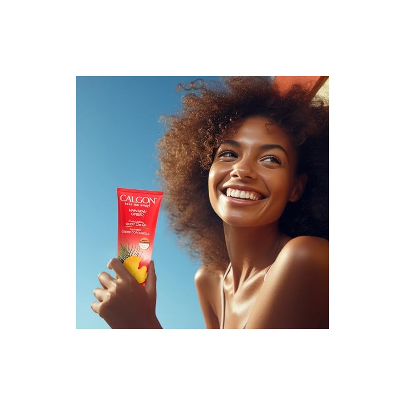 Calgon Hawaiian Ginger Skin Nourishing Body Cream 8 Oz /