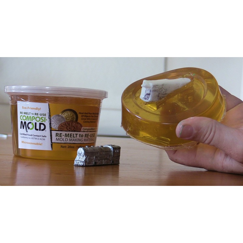 ComposiMold Original 20 Ounce Reusable Molding Material, Reheat To Reuse