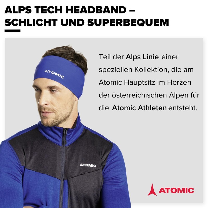 ATOMIC Alps Tech Headband Headwrap, electric blue