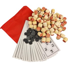 Jeu De Loto Russe Dans Un Coffret En Bois Bingo Loto