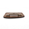 TOURBON Leather Tape Measure Holster - Vintage Brown