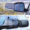 Riloer 2pcs Clip On Towing Mirrors Extensions Adjustable Camper Mirrors
