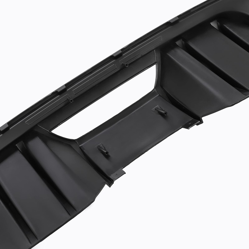 HECASA Rear Diffuser Compatible with 2018-2022 Ford Mustang Bumper Lip