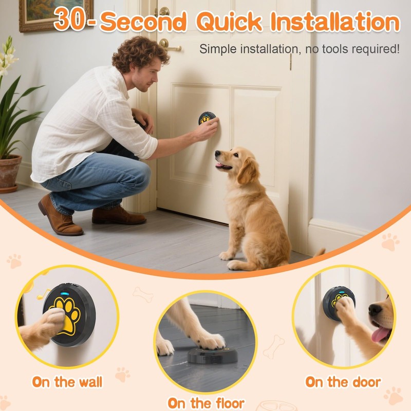 Dog Bells to Go Outside - Bell for Dogs to