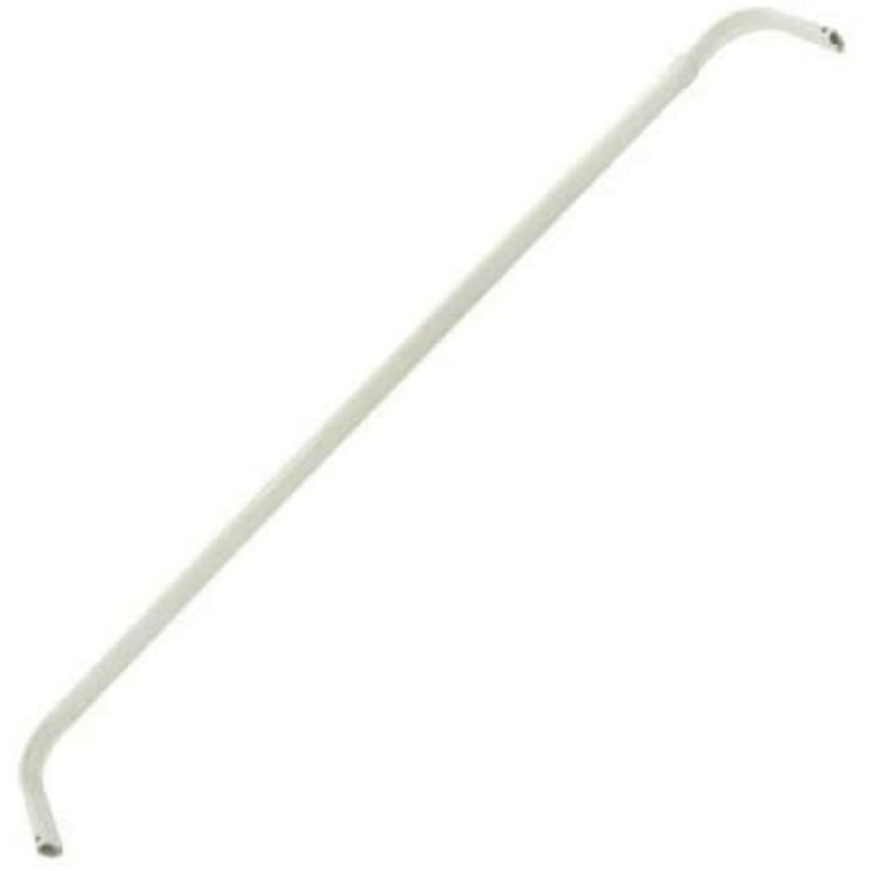 Single lock-seam curtain rods 28-48" projects 5 1/2"