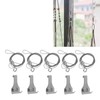 5Pcs Adjustable Picture Hanging Wire Kit Stainless Steel Heavy Duty