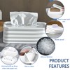 Realand Silicone Foldable Tissue Box Cover- Cute Tissue Box Holder