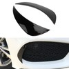 Front Bumper Air Vent Cover Canard Replacement for MercedesBenz CClass
