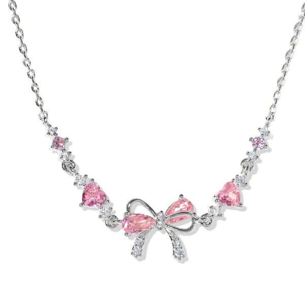 Asitanie Bow Zircon Bracelet Friendship is Like a Bow Zircon