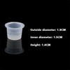 Tattoo Ink Caps - Yuelong 600 Pcs Plastic Tattoo Ink
